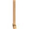 Ekena Millwork Eugene Smooth Timber Gable Bracket, Western Red Cedar, 72"W x 39"H x 3 1/2"D x 3 1/2"F, 13/12 Pitch GBW072X39X0404EUG00SWR - alternate 2